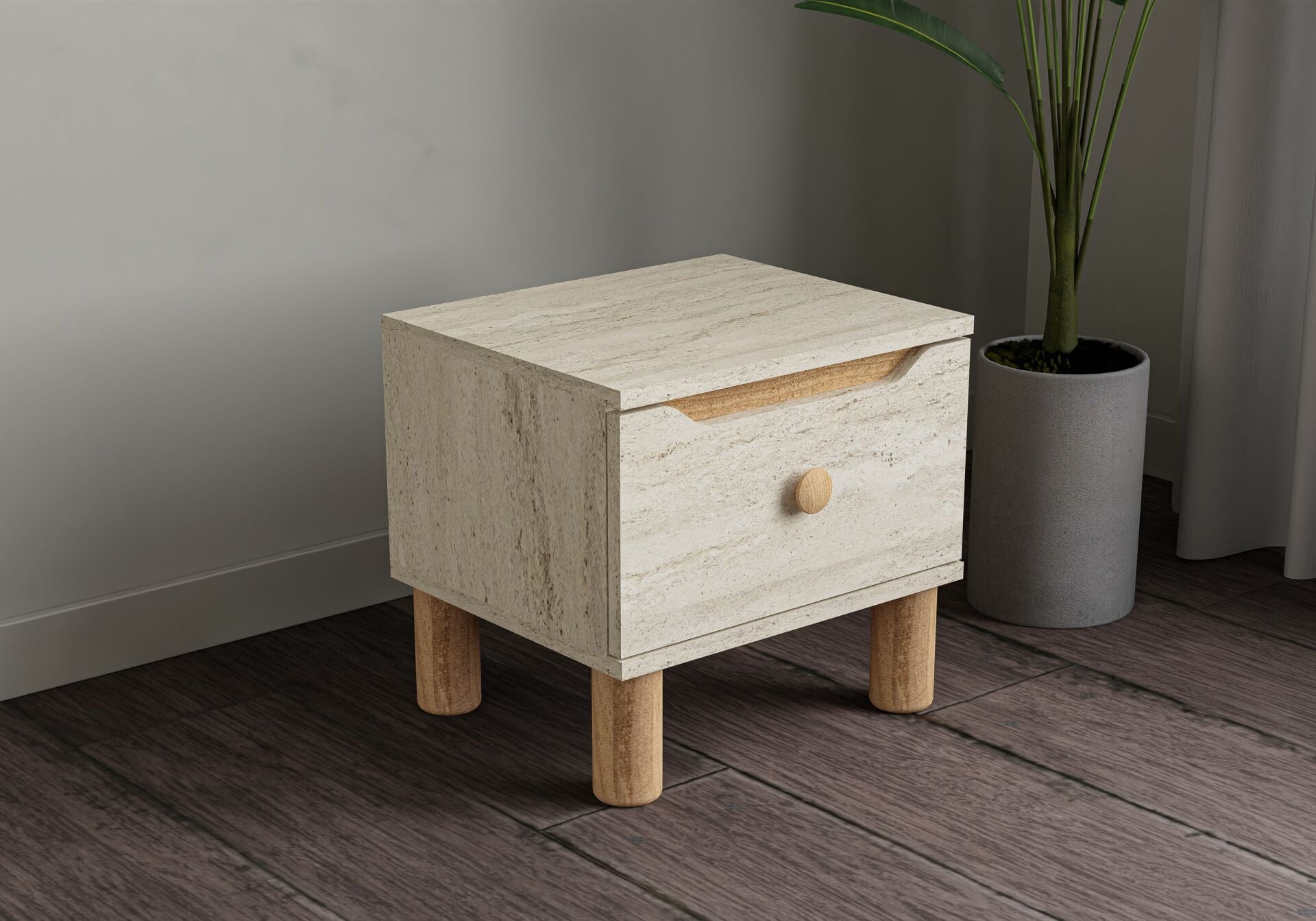 Carina Teenager's Room Set - Travertine TN0313