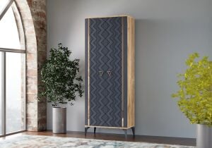 Emir Atlantik Çam-Antrasit Çok Amaçlı Dolap TN0417