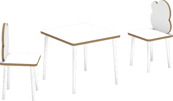 Montessori Masa Sandalye Takımı WD8100