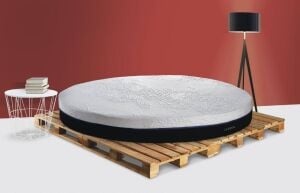 Round Visco 220x220 Çift Kişilik Yuvarlak Yatak LMN106