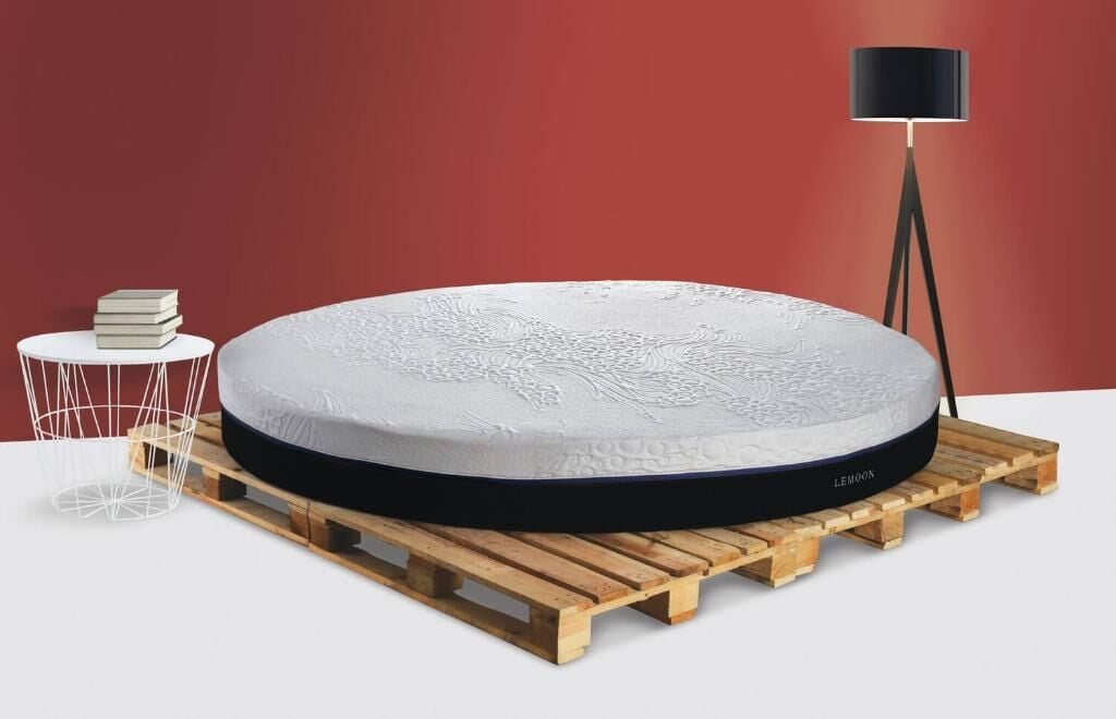 Round Bird 220x220 Çift Kişilik Yuvarlak Yatak LMN106