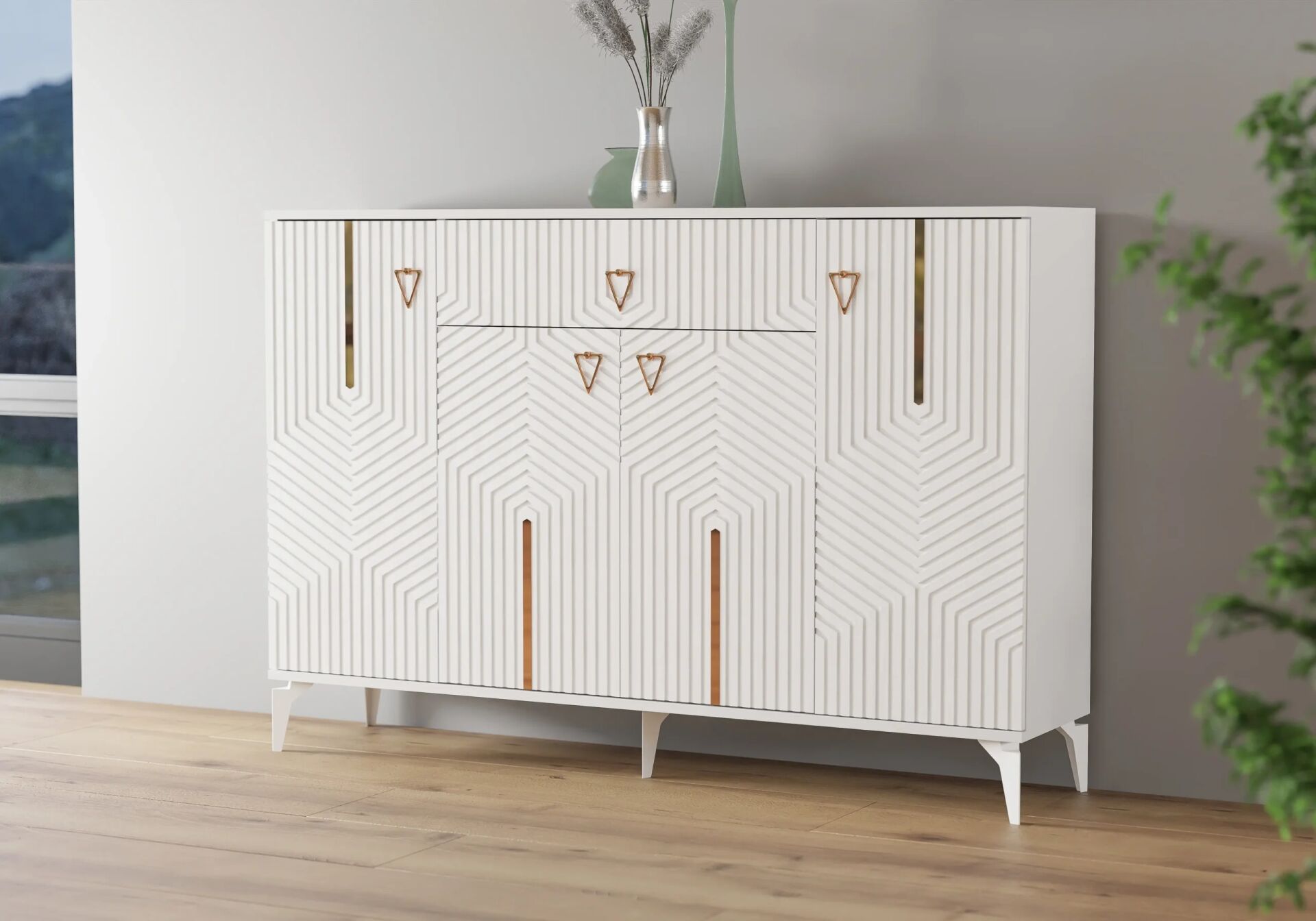 Damla Beyaz Ayakkabılık TN0427