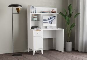 Carina Çalışma Masası - Beyaz TN0326