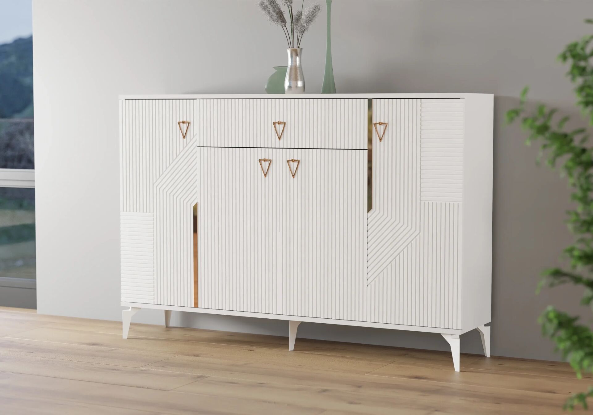 Alin Beyaz Ayakkabılık TN0433