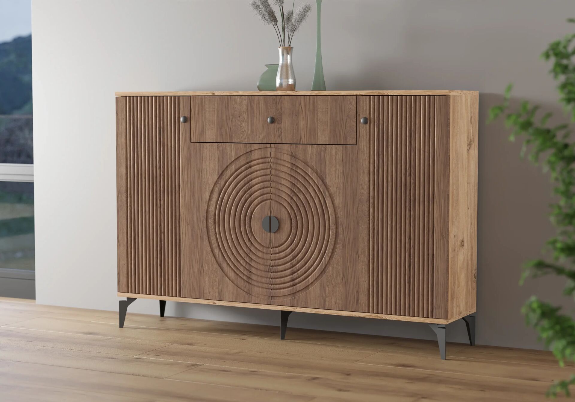 Karya Atlantik Çam-Ceviz Ayakkabılık TN0441