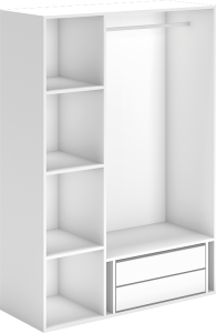 Rüyam 3 Kapılı Aynalı Dolap WD26009
