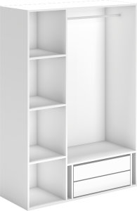 Rüyam 3 Kapılı Aynalı Dolap WD26009