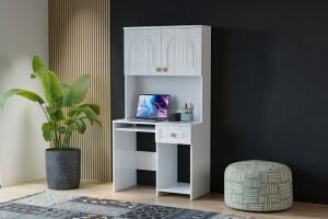 Vera Bohem Çalışma Masası - Beyaz TN0342
