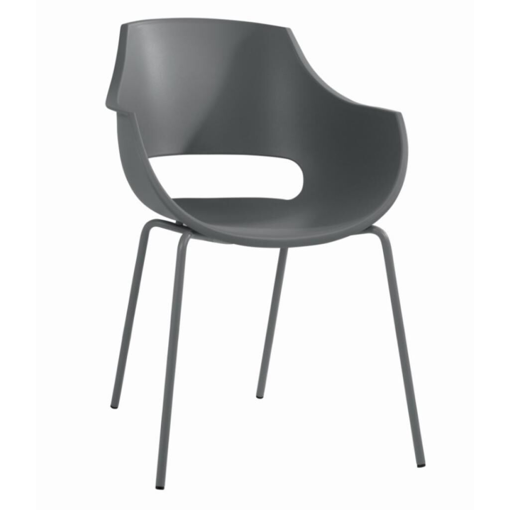 Opal-ML Pro Antrasit - Antrasit Mutfak Sandalyesi PPT1354