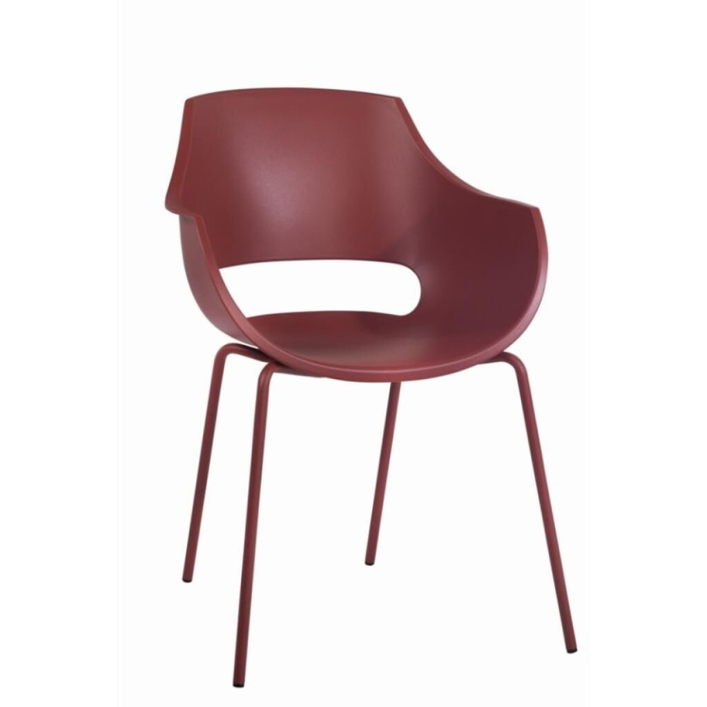 Opal-ML Pro Koyu Kırmızı - Koyu Kırmızı Mutfak Sandalyesi PPT1355