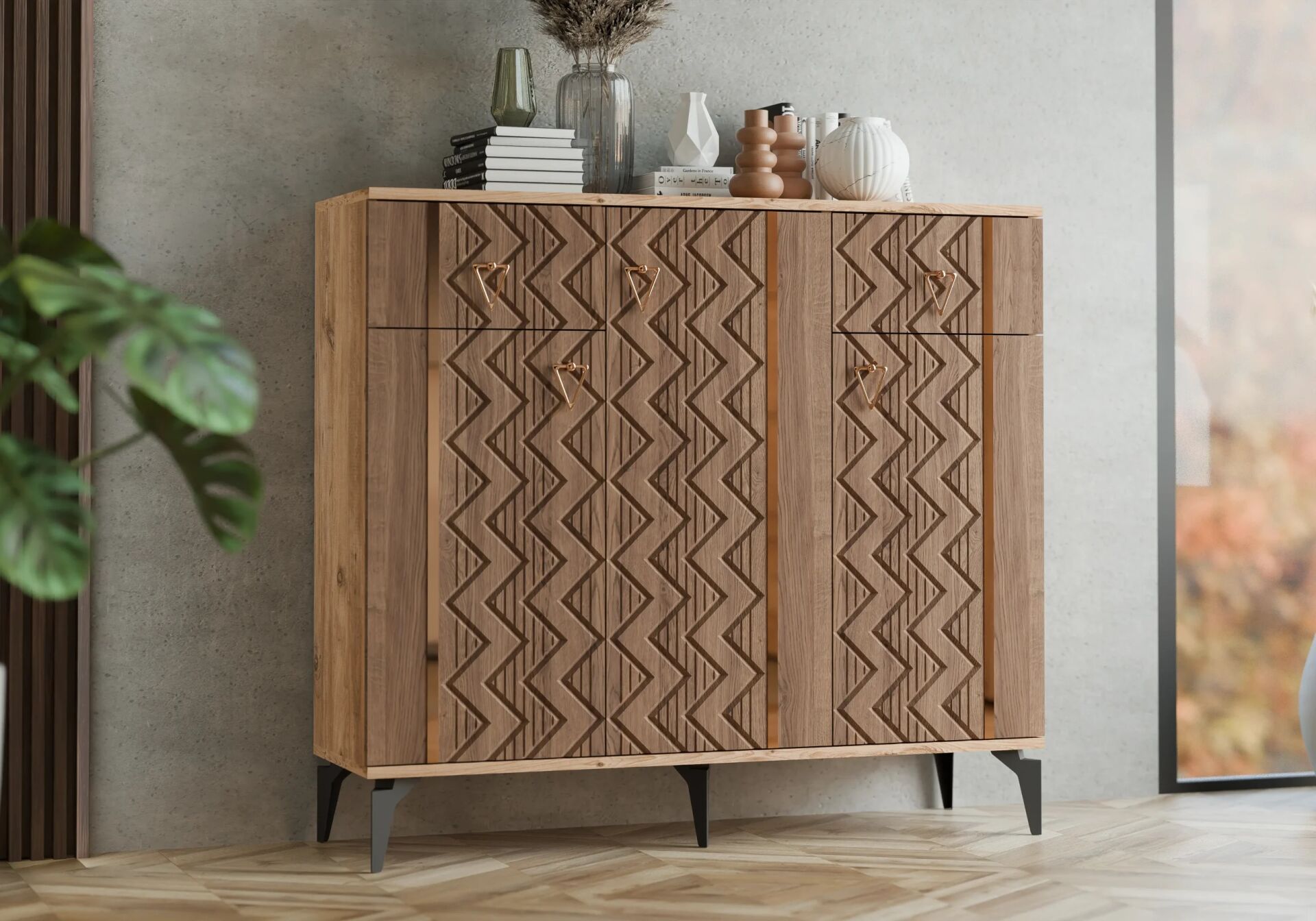 Emir Atlantik Çam-Ceviz Ayakkabılık TN0450