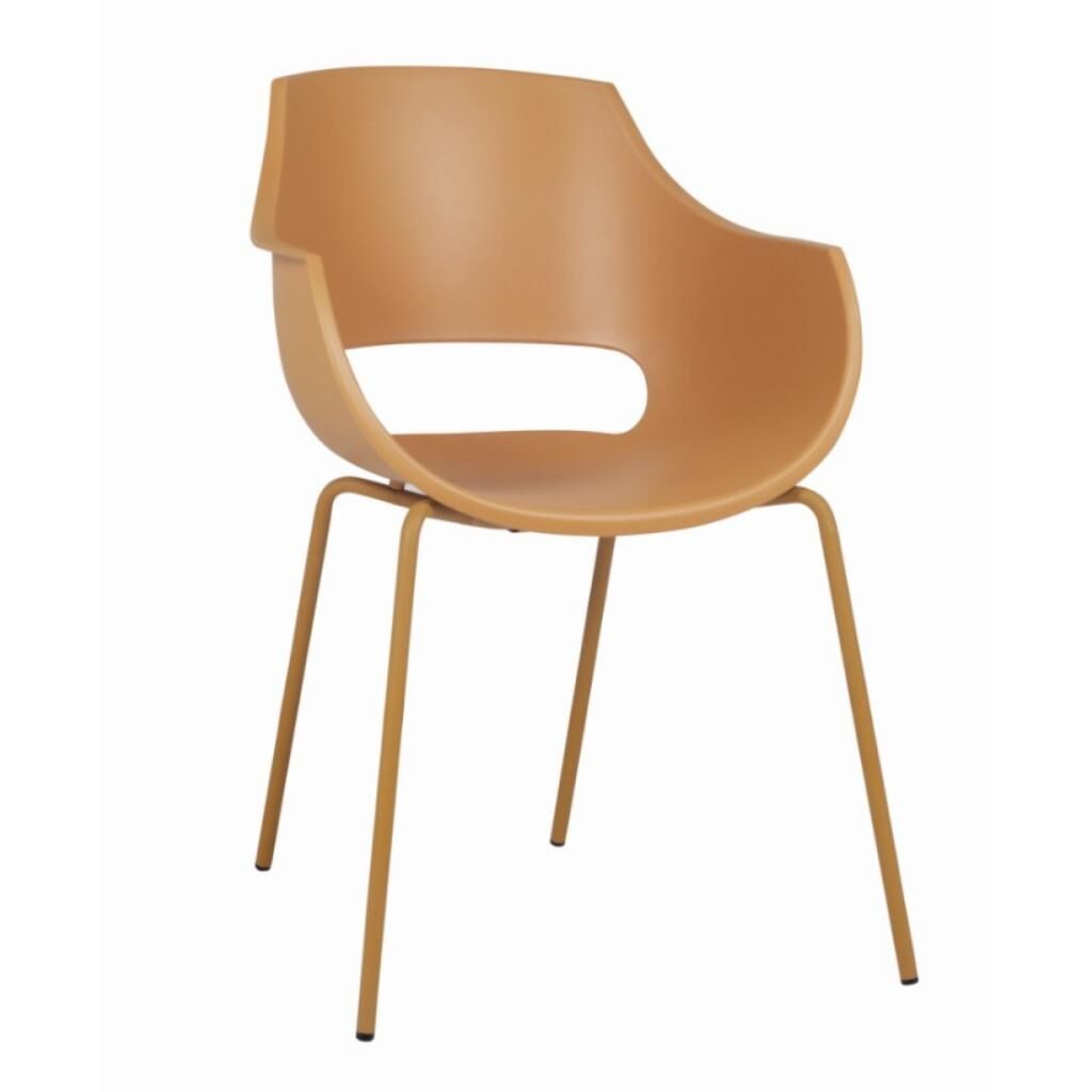 Opal-ML Pro Koyu Sarı - Koyu Sarı Mutfak Sandalyesi PPT1357