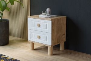 Vera Bohem Genç Odası Takımı - Atlantik Çam / Beyaz TN0353