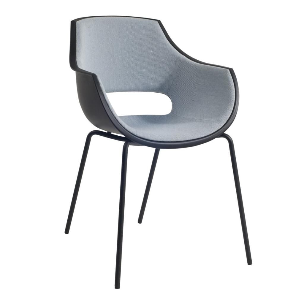 Opal-ML Pro Soft Antrasit - Antrasit Mutfak Sandalyesi PPT1360