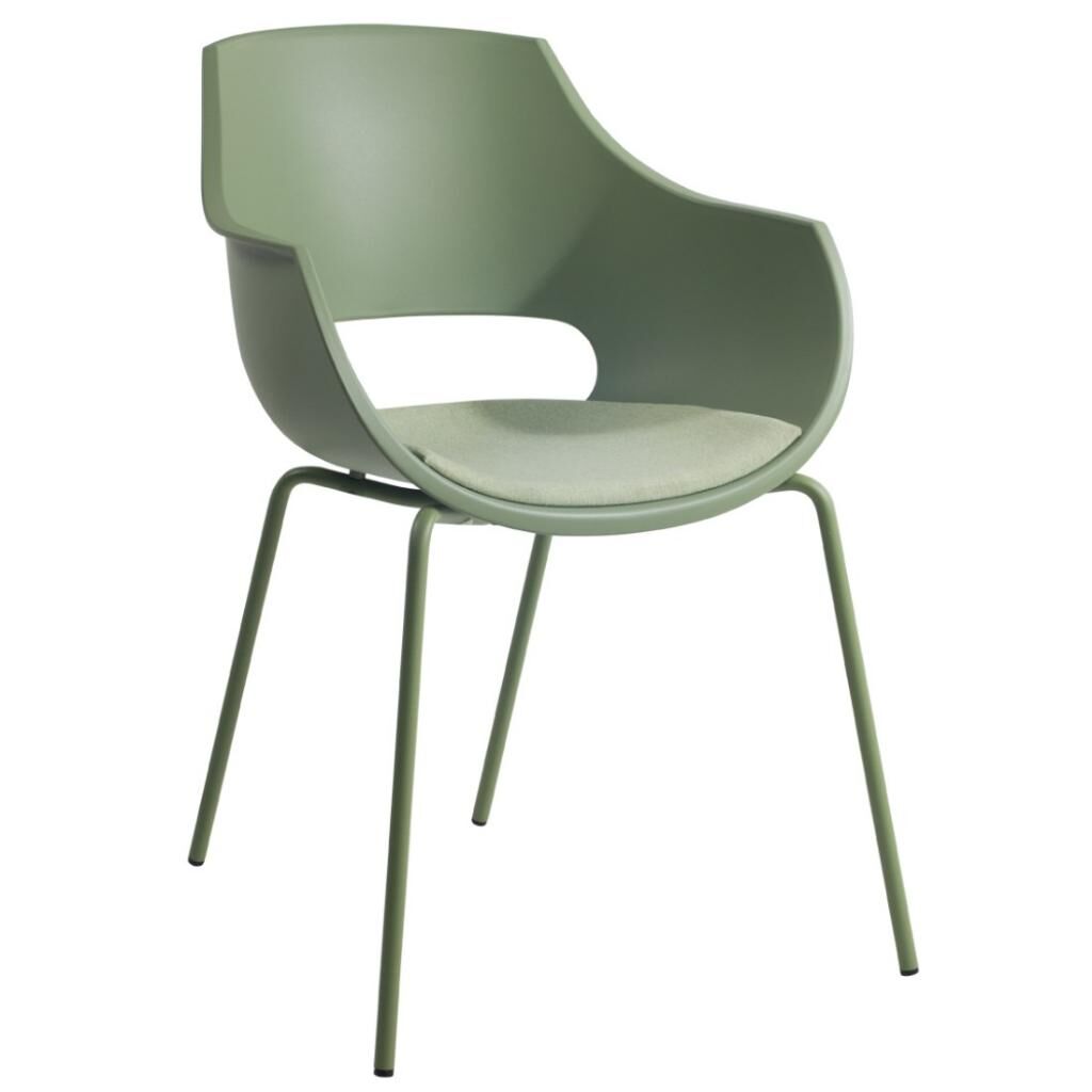 Opal-ML Pro Soft Pastel Yeşil - Pastel Yeşil Mutfak Sandalyesi PPT1361
