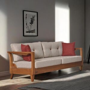 MD Flamingo İskandinav Üçlü Koltuk MDN112A