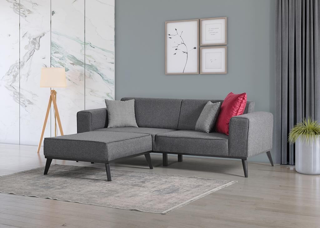 MD Barcelona Üçlü+Puf Koltuk Takımı RF102