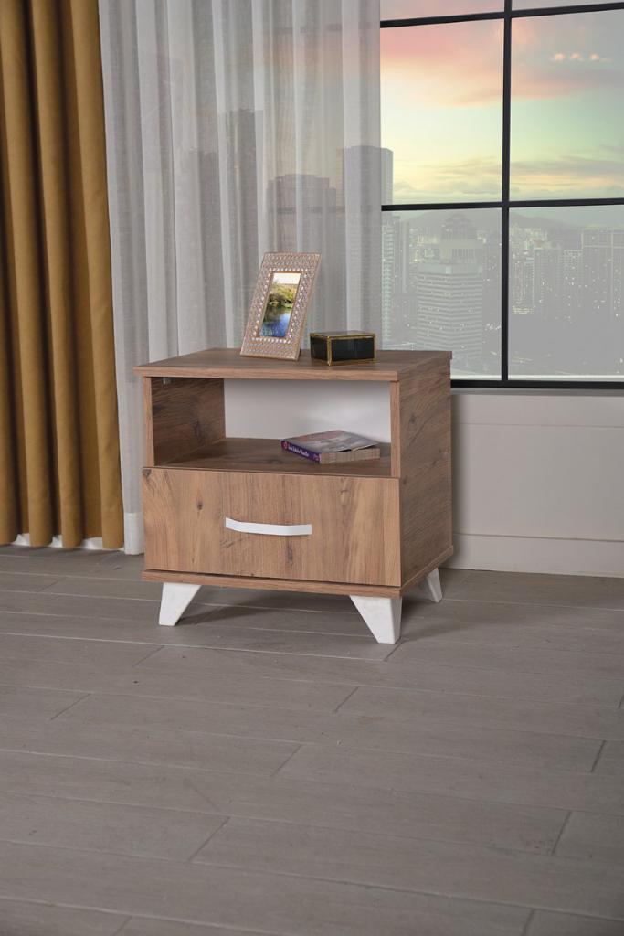 MD Atlantic Pine Bedside Table U227