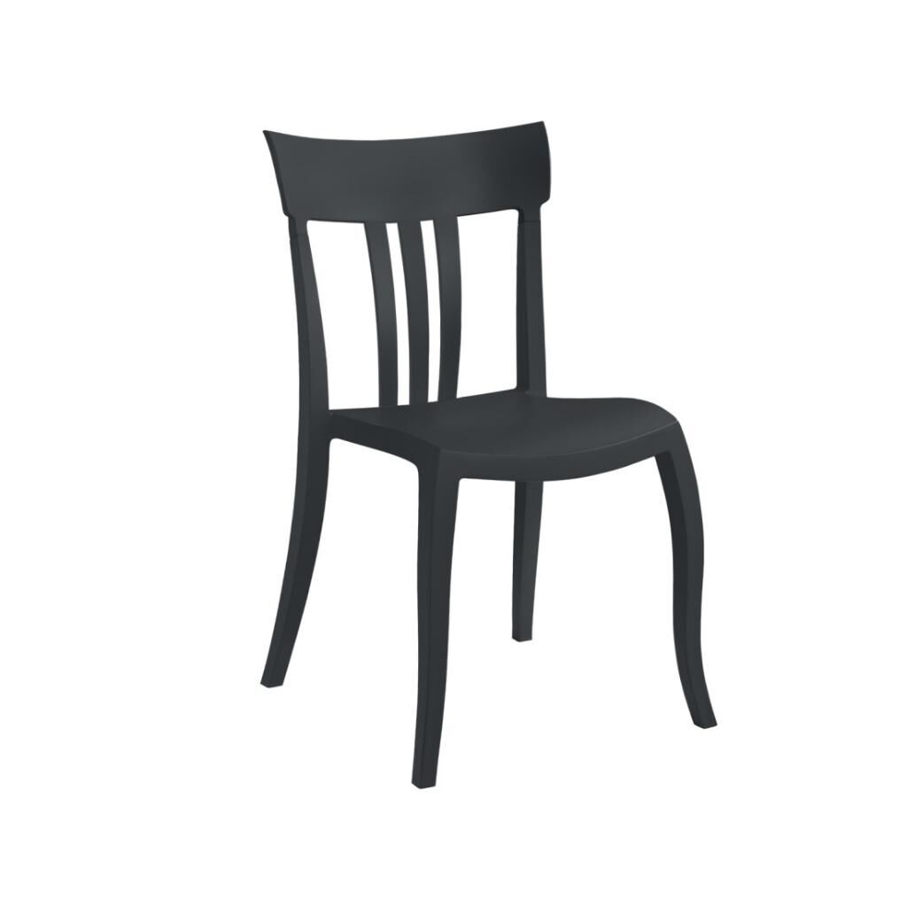 Trio-S Siyah Mutfak Sandalyesi PPT1379