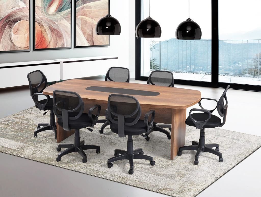 MD Luxury Meeting Table Atlantic Pine SHM423