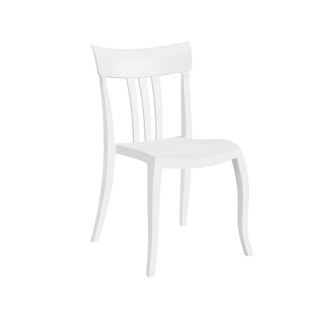 Trio-S Beyaz Mutfak Sandalyesi PPT1382