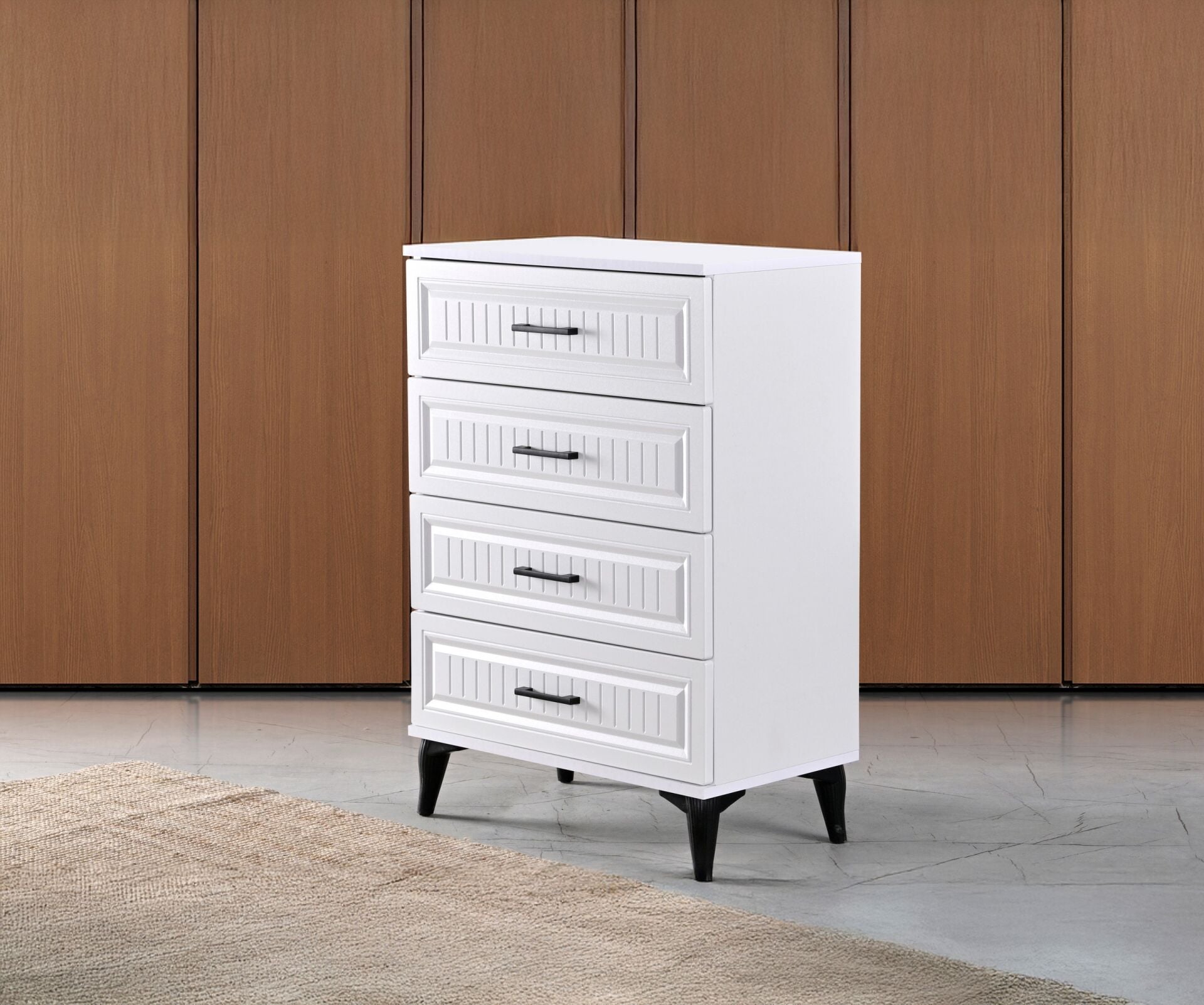 Uzay Şifonyer - Beyaz TN0385