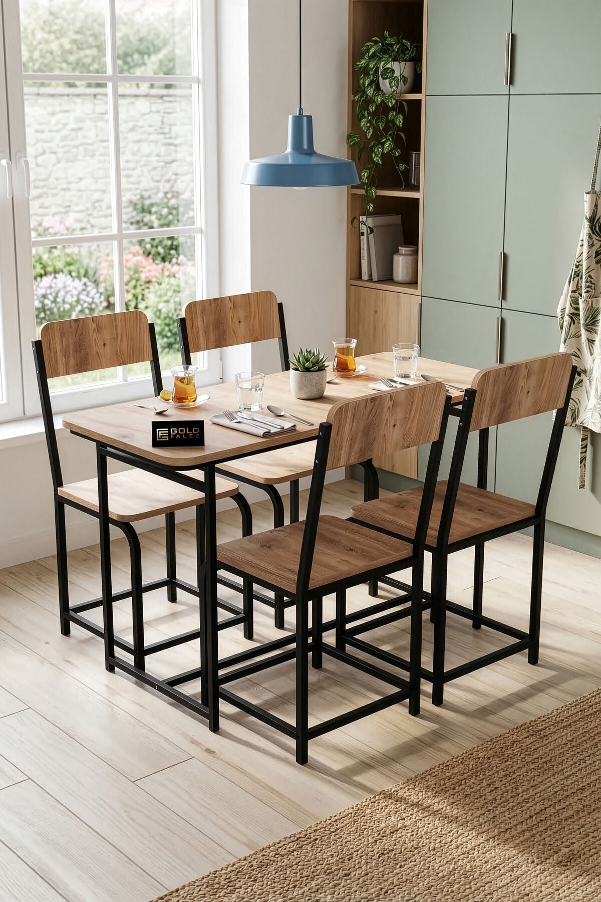 MD Minor Kitchen Table Set Melamine-faced chipboard Coffee...