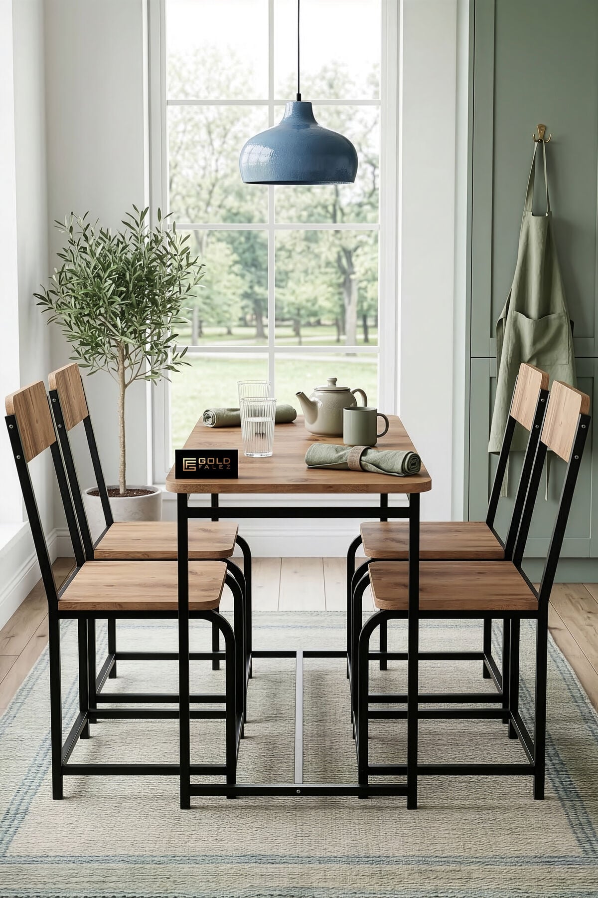MD Minor Kitchen Table Set Melamine-faced chipboard Coffee...