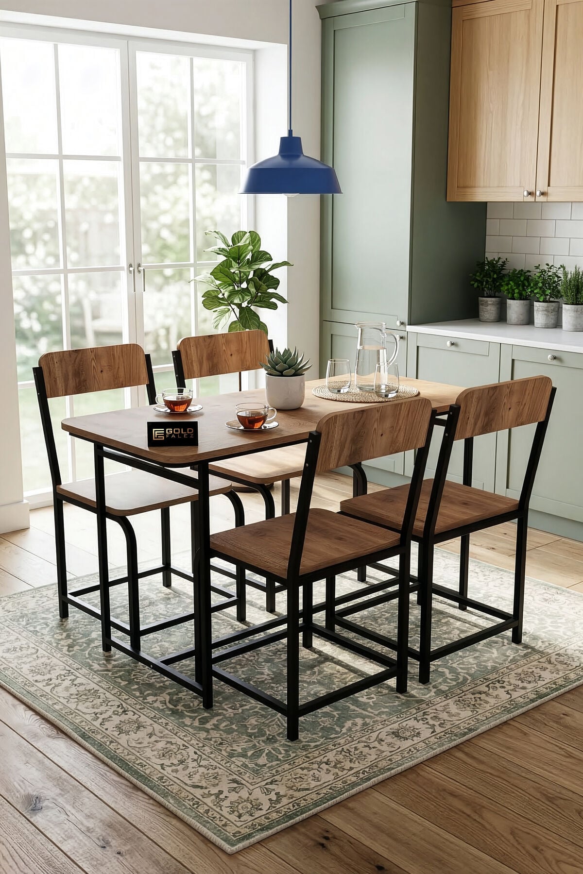 MD Minor Kitchen Table Set Melamine-faced chipboard Coffee...