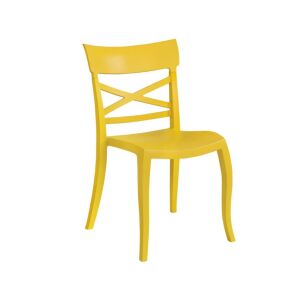 X'Sera-S Kanarya Sarısı Mutfak Sandalyesi PPT1394