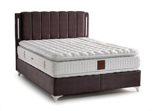 MD Double 150x200 Çift Kişilik Yatak, Baza, Başlık Seti GM108