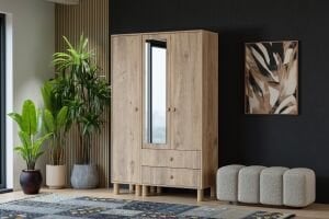 Vera 3 Kapılı Dolap - Atlantik Çam TN0400