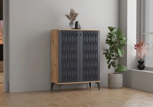 Yıldız Atlantik Çam-Antrasit Ayakkabılık TN0489