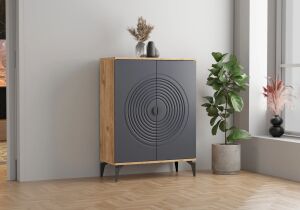 Karya Atlantik Çam-Antrasit Ayakkabılık TN0492