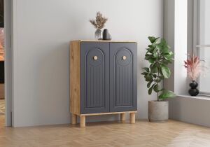 Bohem Atlantik Çam-Antrasit Ayakkabılık TN0495