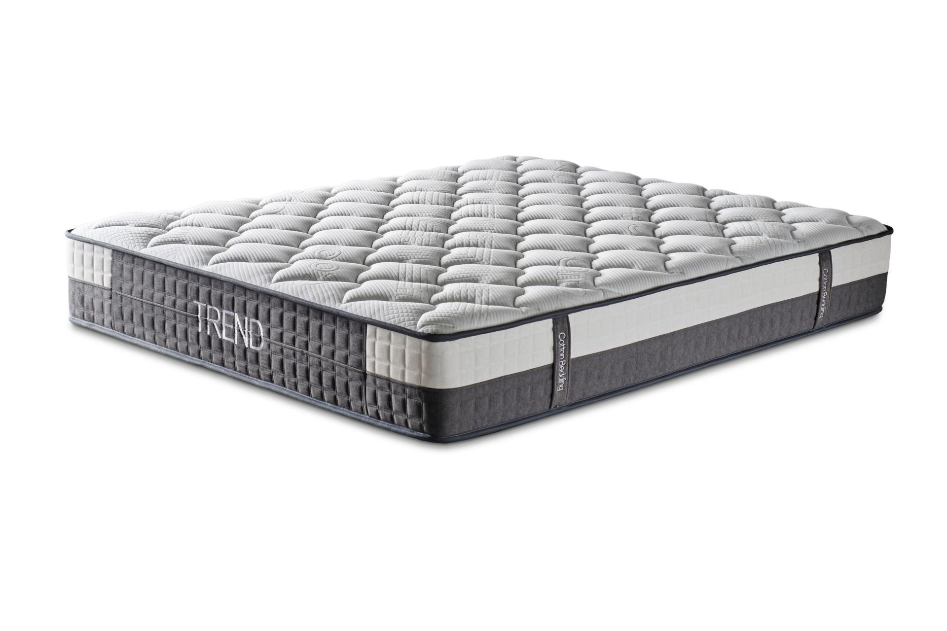 Trend Gri 90 x 190 Tek Kişilik Yatak CB3014