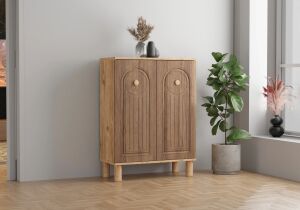 Bohem Atlantik Çam-Ceviz Ayakkabılık TN0496