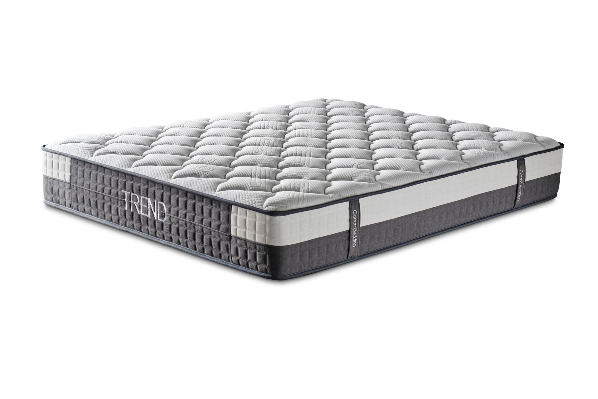 Trend Gri 90 x 200 Tek Kişilik Yatak CB3014