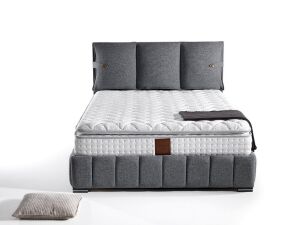 MD Grande 140x190 Çift Kişilik Yatak, Baza, Başlık Seti GM109