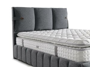 MD Grande 160x200 Çift Kişilik Yatak, Baza, Başlık Seti GM109