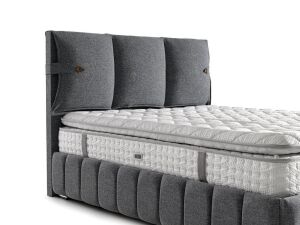 MD Grande 160x200 Çift Kişilik Yatak, Baza, Başlık Seti GM109