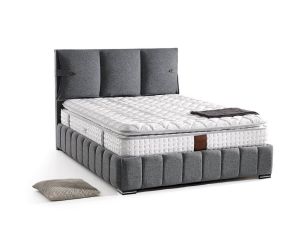 MD Grande 200x200 Çift Kişilik Yatak, Baza, Başlık Seti GM109