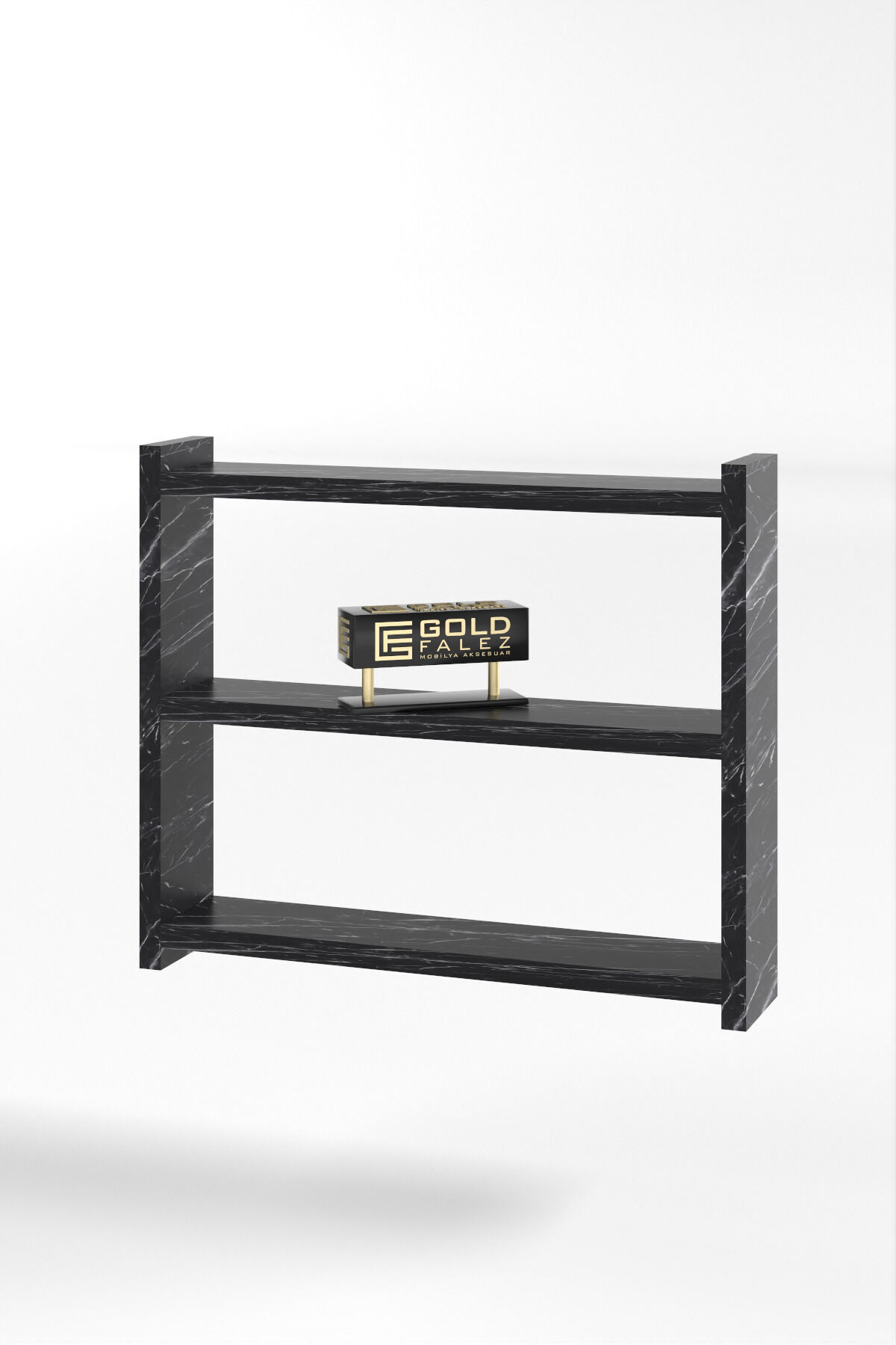 MD 3-Tier Countertop Organiser Black