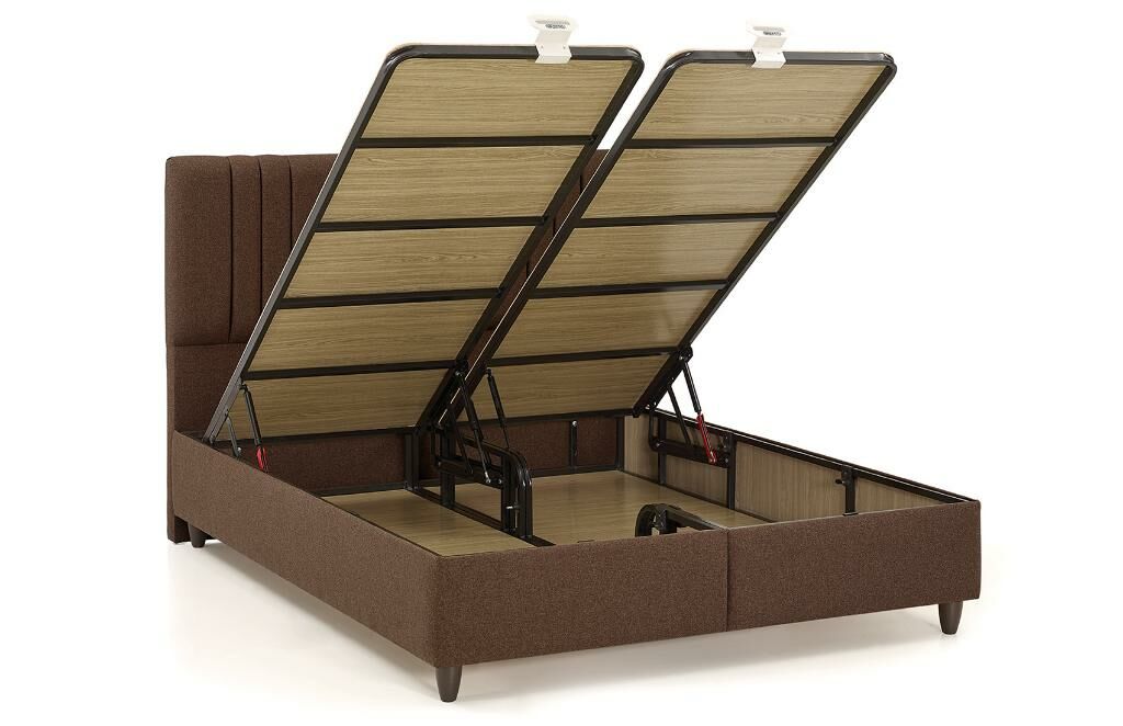 MD Nepal 180x200 Double Divan Base and Headboard Set GM1171