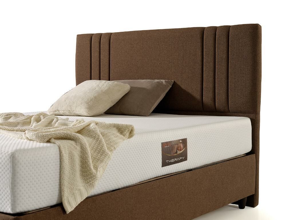 MD Nepal 180x200 Double Divan Base and Headboard Set GM1171