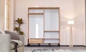 Tire 4 Kapılı Dolap - Atlantik Çam TN0418