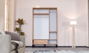 Tire 3 Kapılı Dolap - Atlantik Çam TN0419