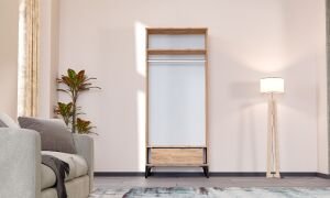 Tire 2 Kapılı Dolap - Atlantik Çam TN0420