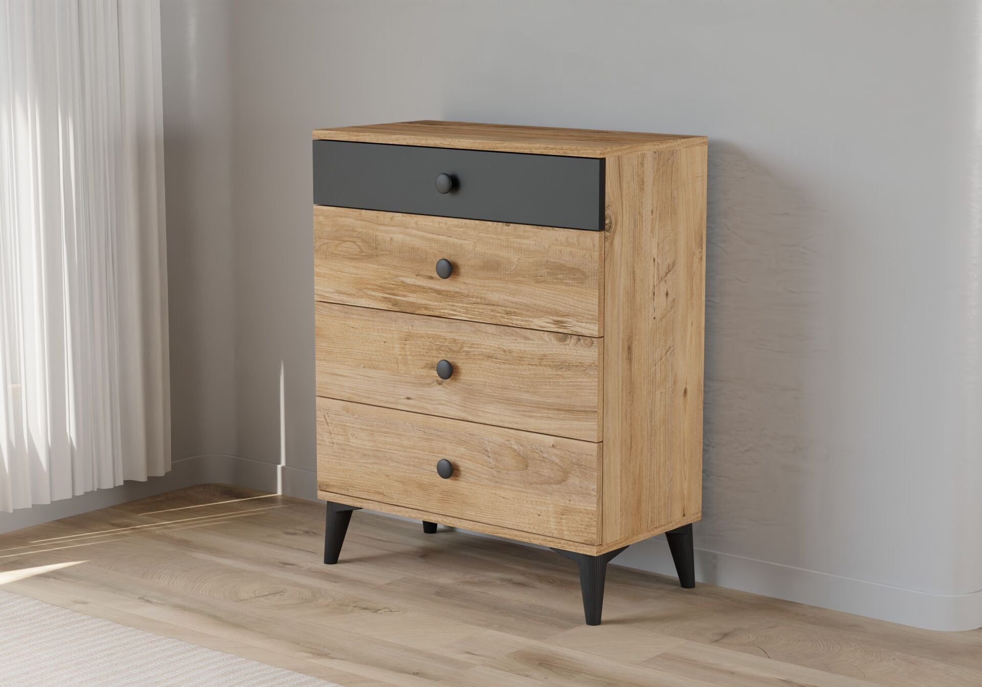 Tire Şifonyer - Atlantik Çam TN0427