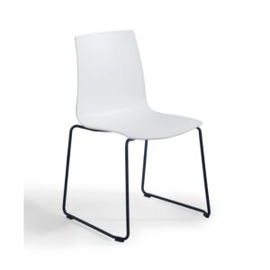 X-treme S Sled PRO Beyaz - Antrasit Mutfak Sandalyesi PPT1423